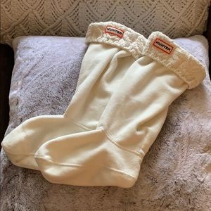 Hunter Cable Knitted Tall Boot Socks